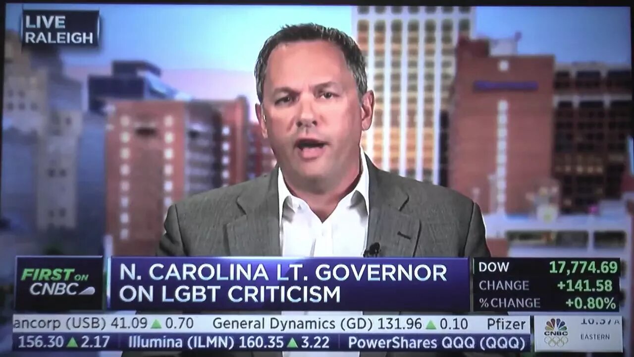 Lt. Governor Forest delivers the facts about HB2 on CNBC