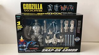Power Up Mechagodzilla Action Figure Review - Trendmasters