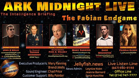 The Intelligence Briefing /The Fabian Endgame - John B Wells LIVE