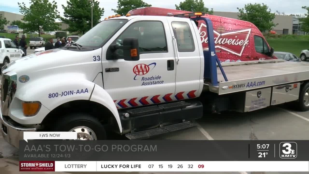 Triple A offers "Tow To Go" program to keep impaired drivers off the road