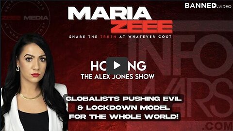 Maria Zeee Hosting The Alex Jones Show