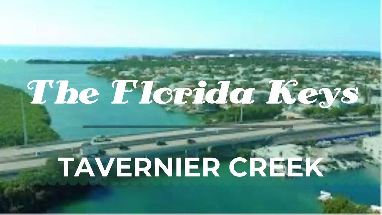 The Florida Keys - Tavernier Creek - Tavernier Key Drone - 4K