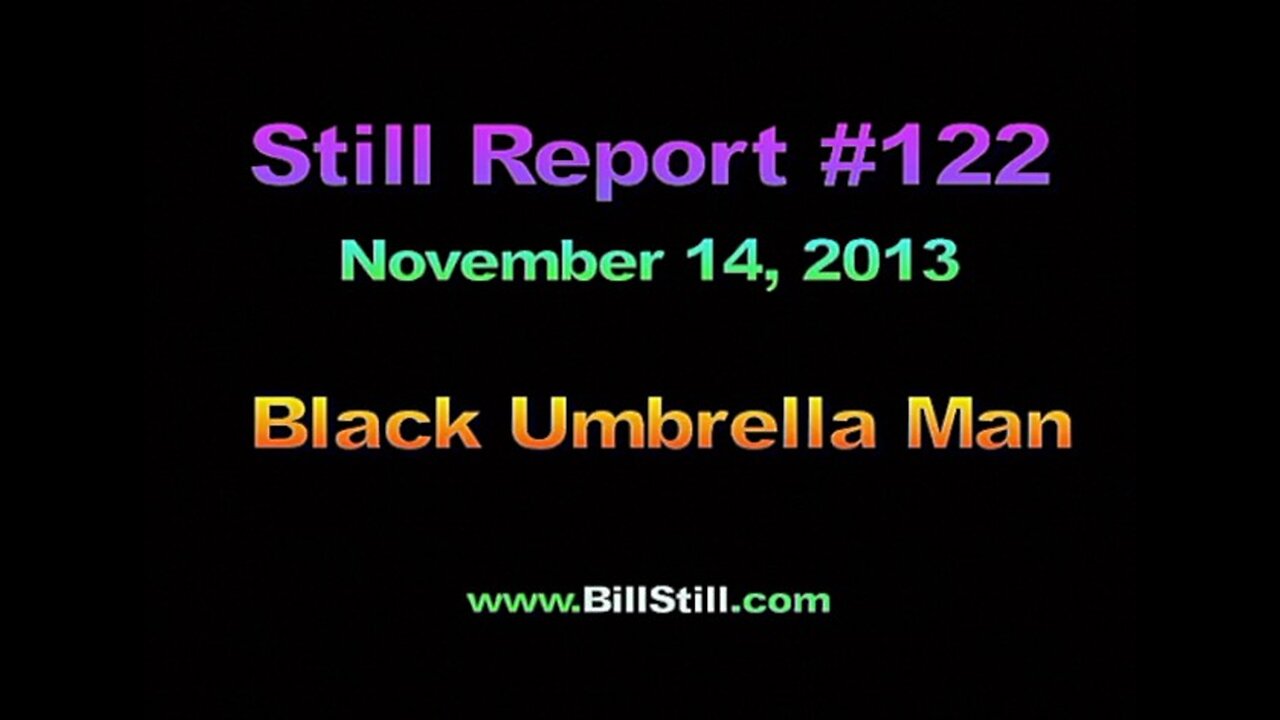 Black Umbrella Man, SR 122