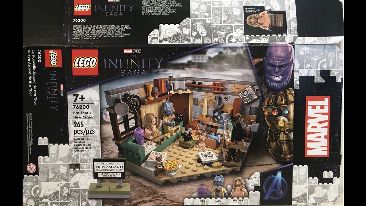 Lego Bro Thor’s New Asgard set