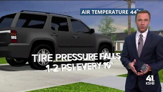 Weather Academy: Why your car's tires lose pressure