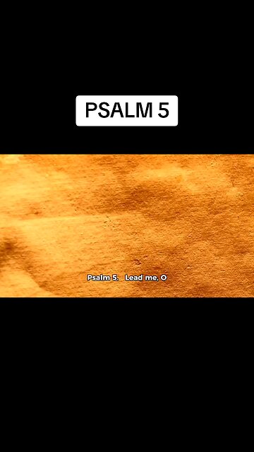 Psalm 5