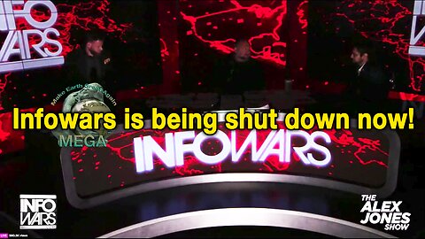 Infowars is being shut down now!