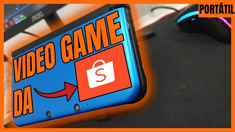 COMPREI UM VIDEO GAME NA SHOPEE! SERÁ QUE É DOS BONS? #Shopee #3DS