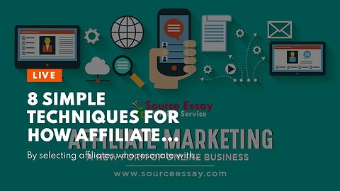 8 Simple Techniques For How Affiliate Marketing Works (Quick Guide) - ThirstyAffiliates