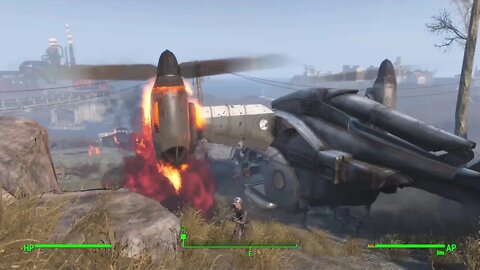 #Fallout4 The the scariest flight of my life