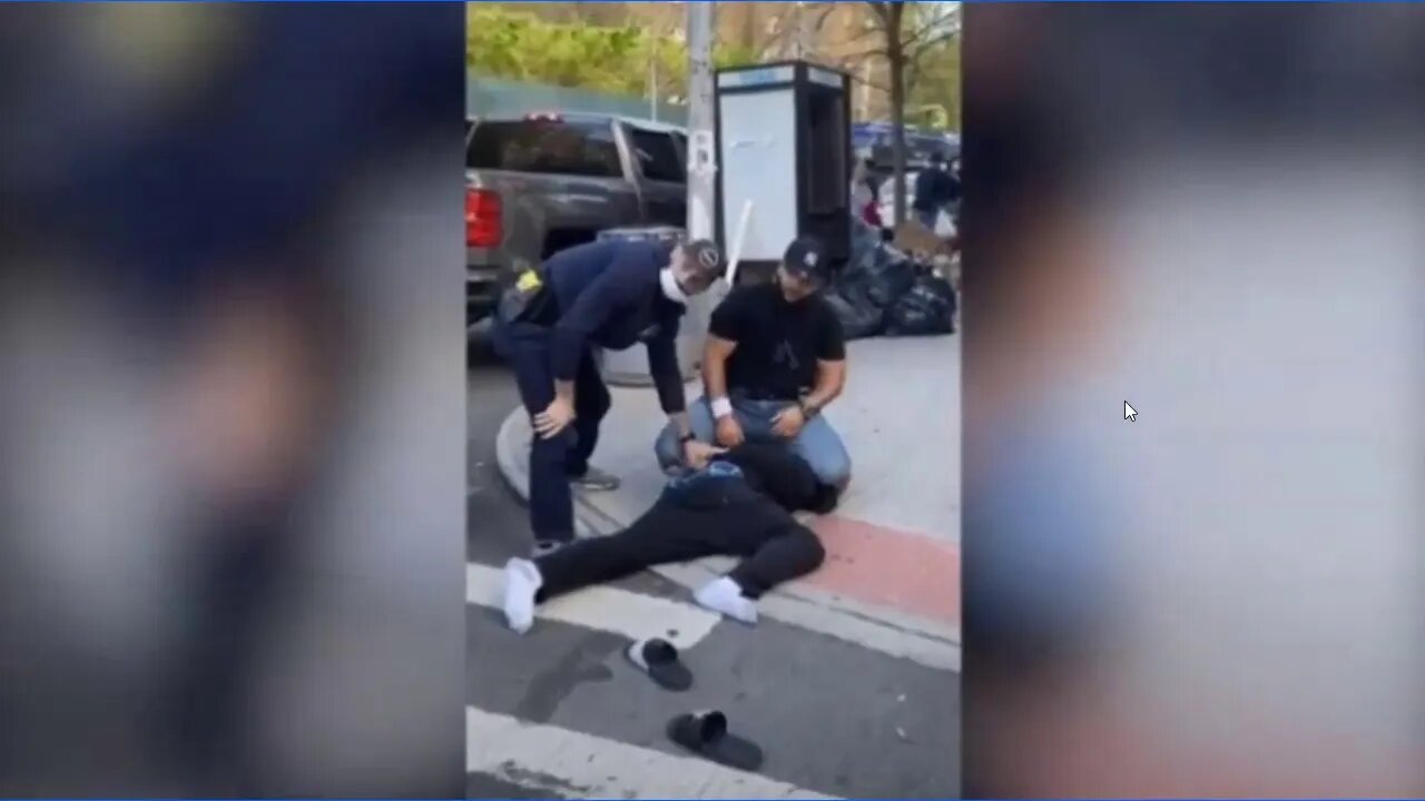 New York Police Earning The Hate - Beating People For Not Social Distancing - Serving & Protecting