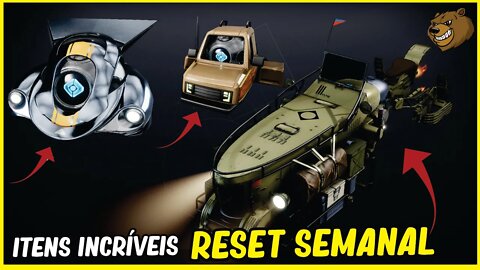 DESTINY 2 │ ITENS INCRÍVEIS NO RESET SEMANAL 08\03\2022