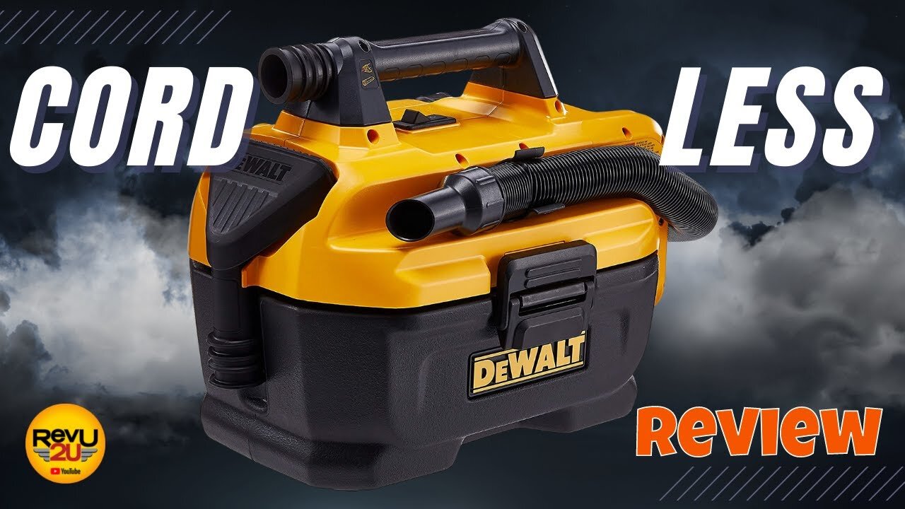 DEWALT® 20V MAX Cordless Wet Dry Vacuum DCV580H Review