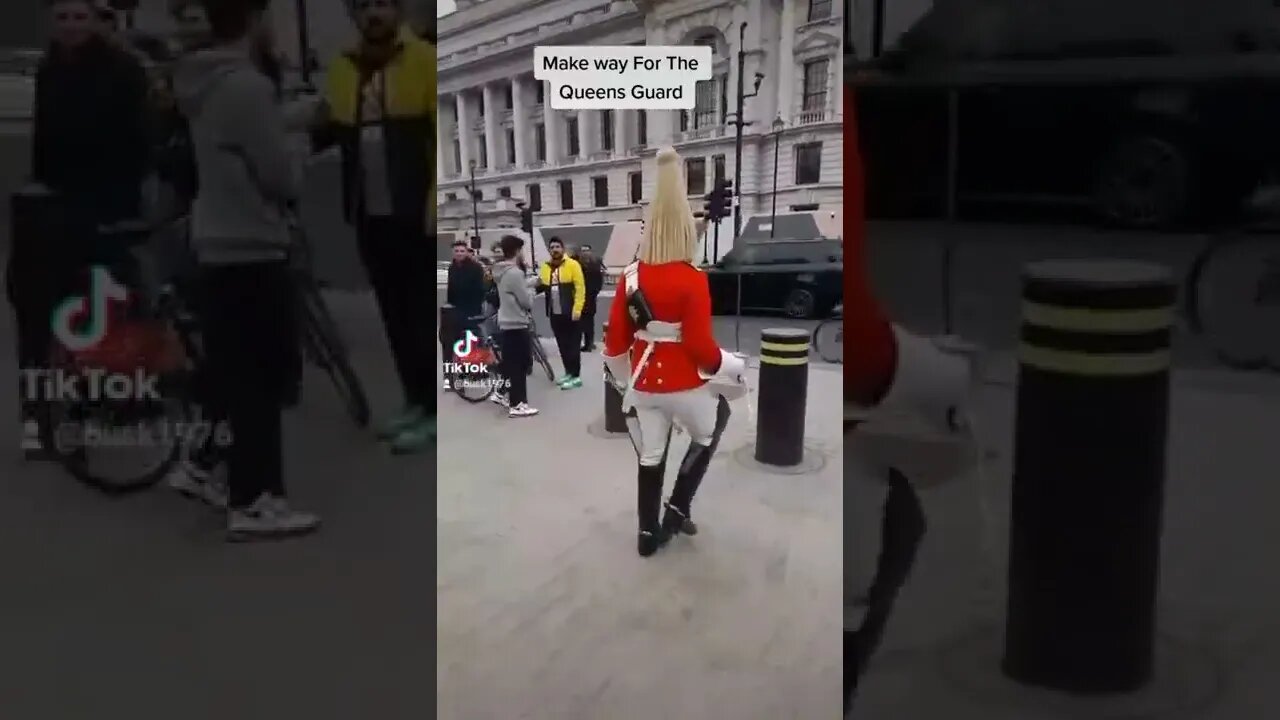 8 Million Views on Tiktok make way for the Queens guard #horseguardsparade