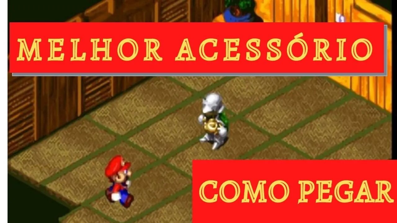 Como Conseguir o Melhor Acessório Jinx Belt | Super Mario RPG Legend of the Seven Stars