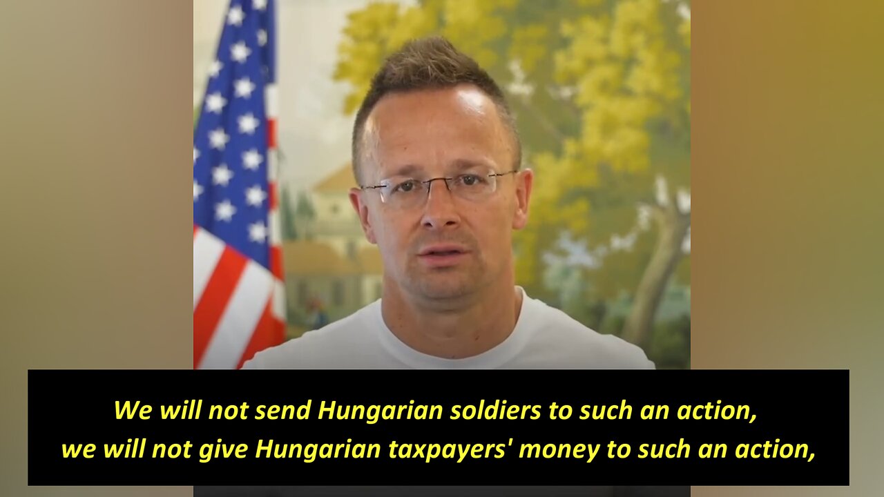 NATO summit - FM Szijjártó: Hungary will not send soldiers nor taxpayers money to Ukraine