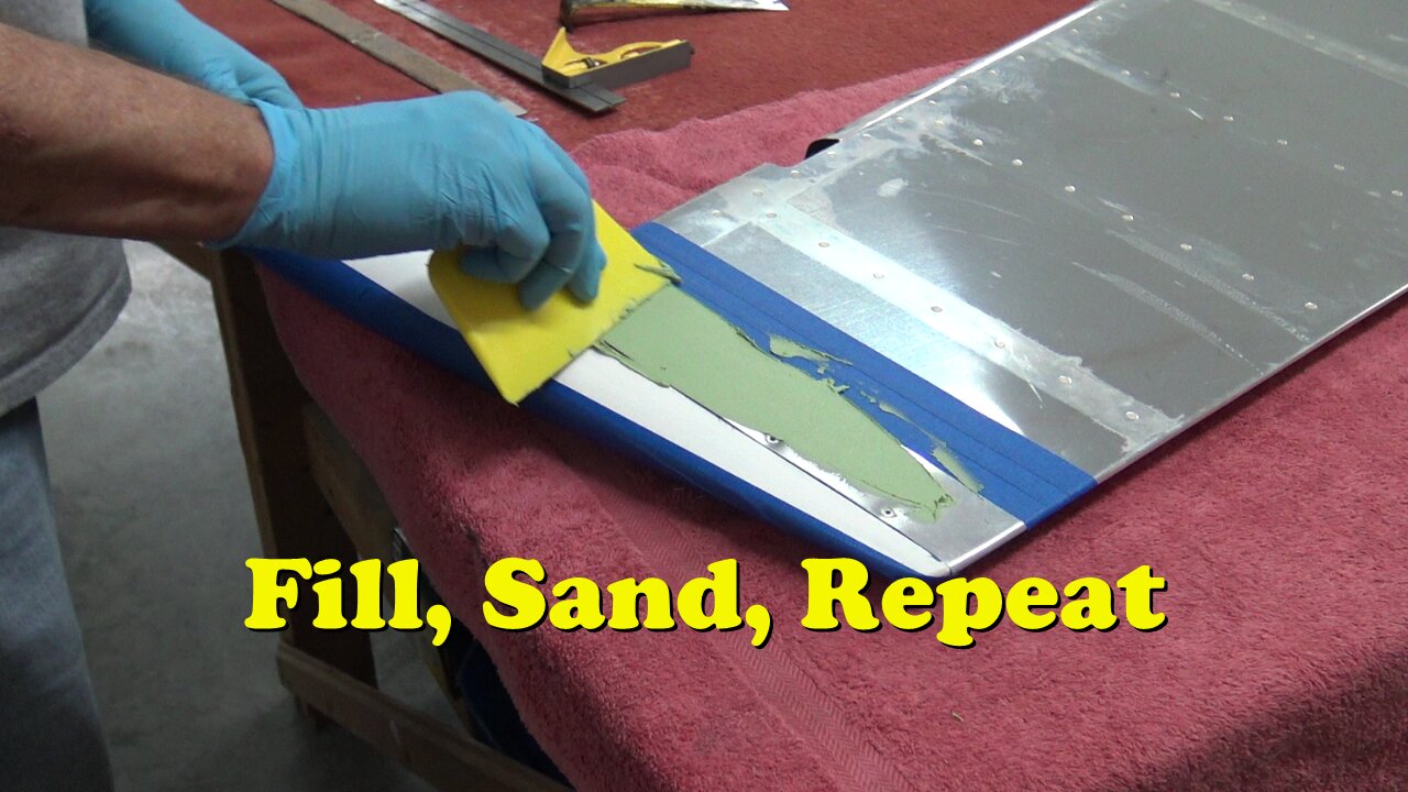 Sand, fill, repeat.