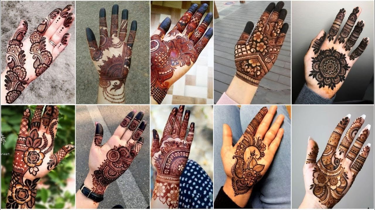 Latest beautiful front hand Mehendi designs 2022!!