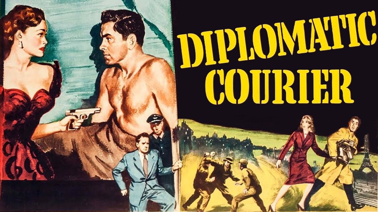 Diplomatic Courier (1952) Tyrone Power, Patricia Neal, Stephen McNally