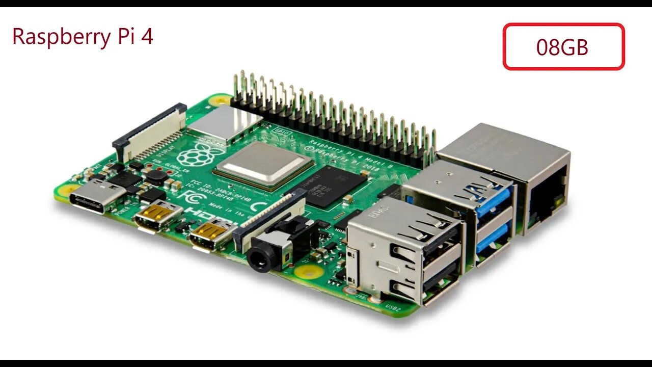 Original Raspberry Pi 4 Model B 8GB