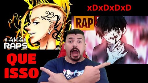 REACT 2 EM 1 - Rap do Draken E Rap Sad - Akanoji Raps E Kashi Diniz - MELHOR DO MUNDO