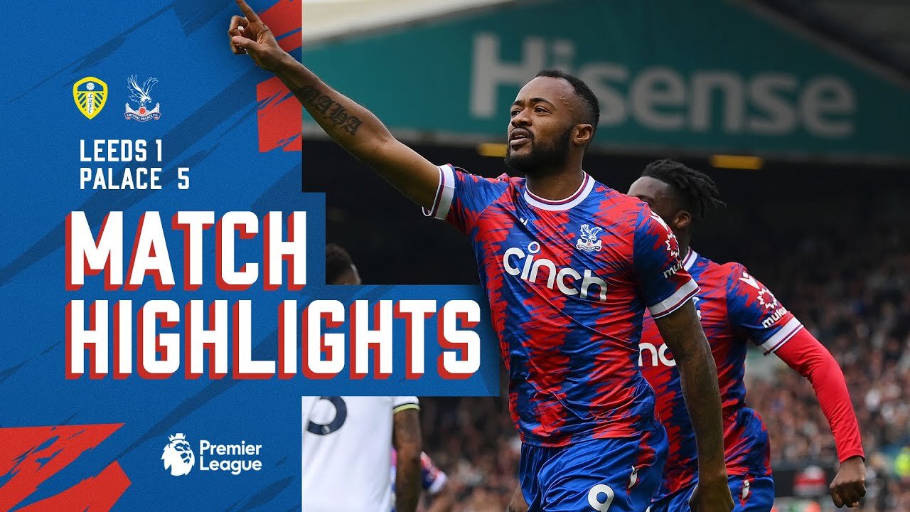 Match Highlights Leeds United 15 Crystal