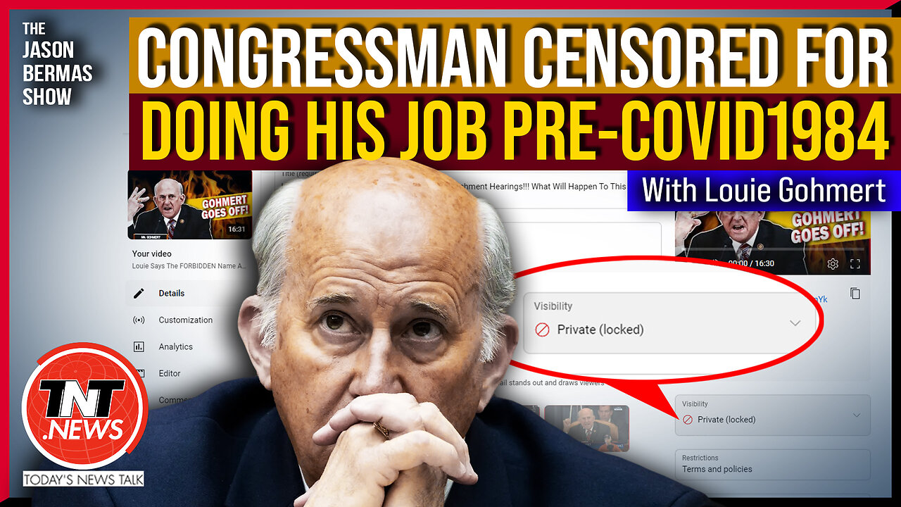 Louie Gohmert On Censorship Thought Crimes Torture And The Trump Assassination Investigation!!!