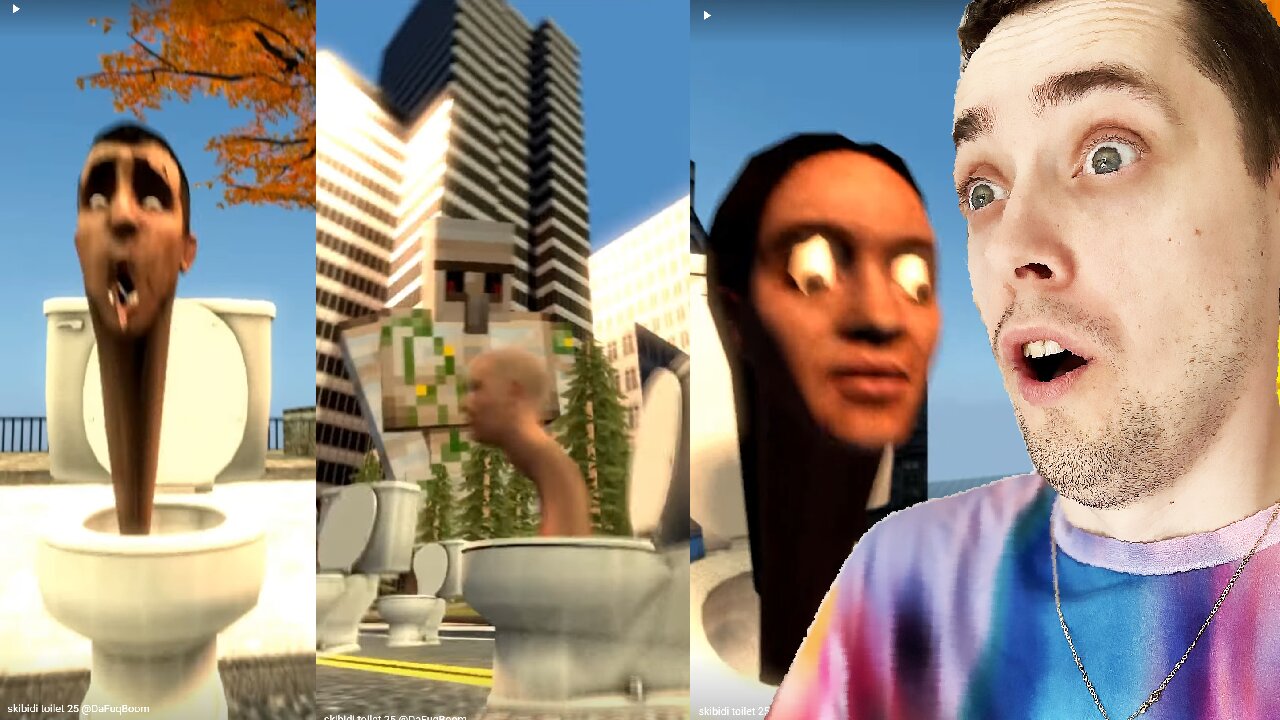 MY REACTION to NEW MINECRAFT SKIBIDI TOILET EP 25