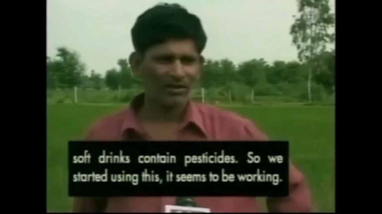 Coke And Pepsi Being Used By Indian Farmers As a Pesticide