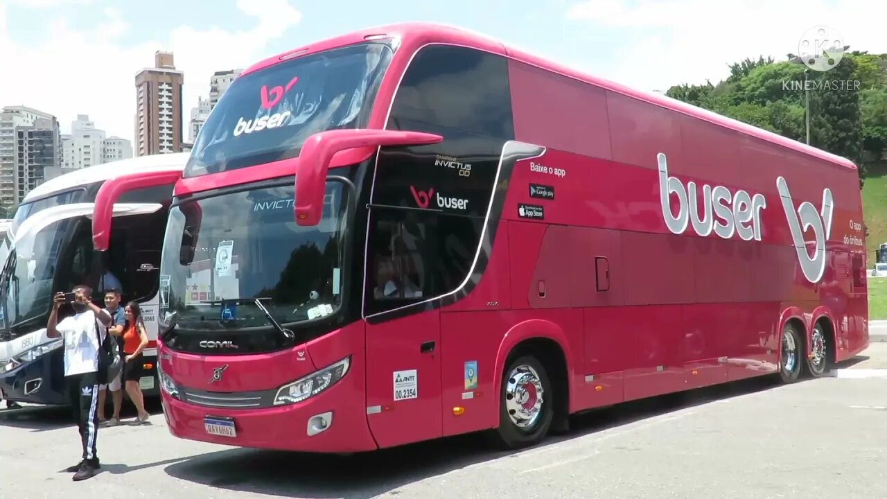 15 BusBrasil Fest Exposição de ônibus novos e antigos 12/12//2021 Onibus da Buser...