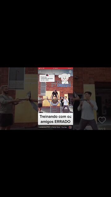 Como NÃO treinar com os amigos #shorts #hipertrofia #academia #emagrecer