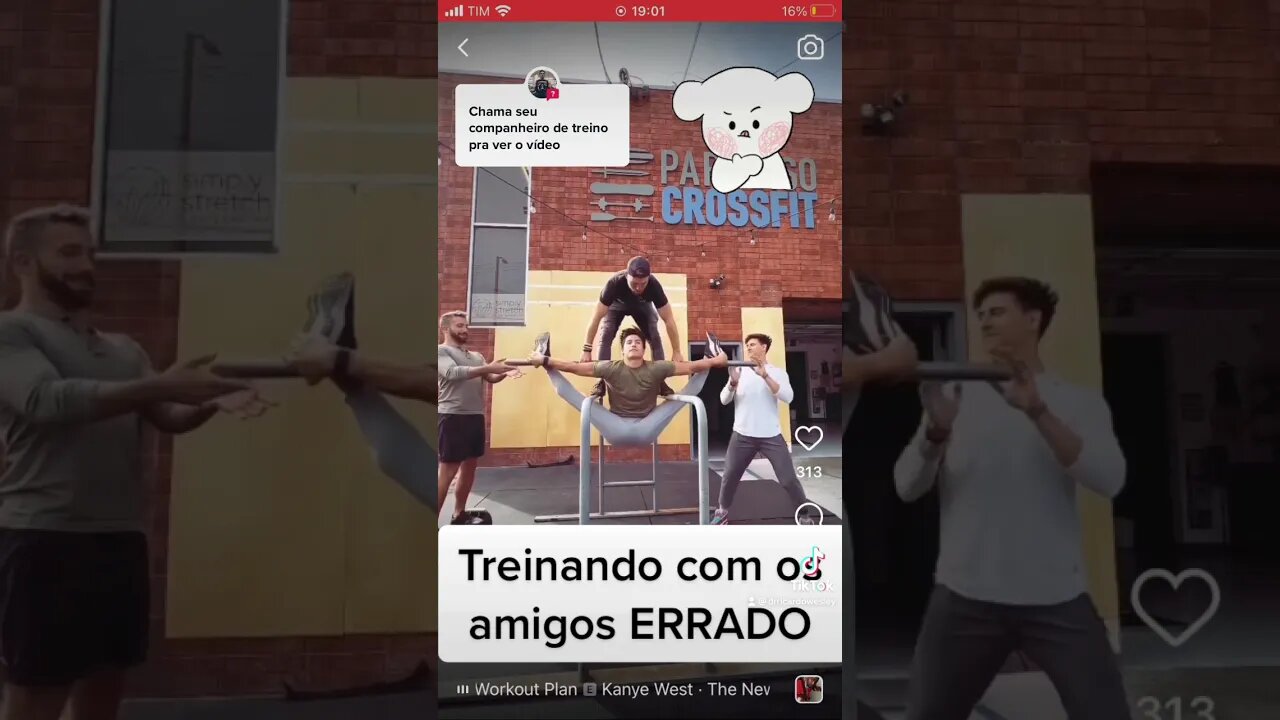 Como NÃO treinar com os amigos #shorts #hipertrofia #academia #emagrecer