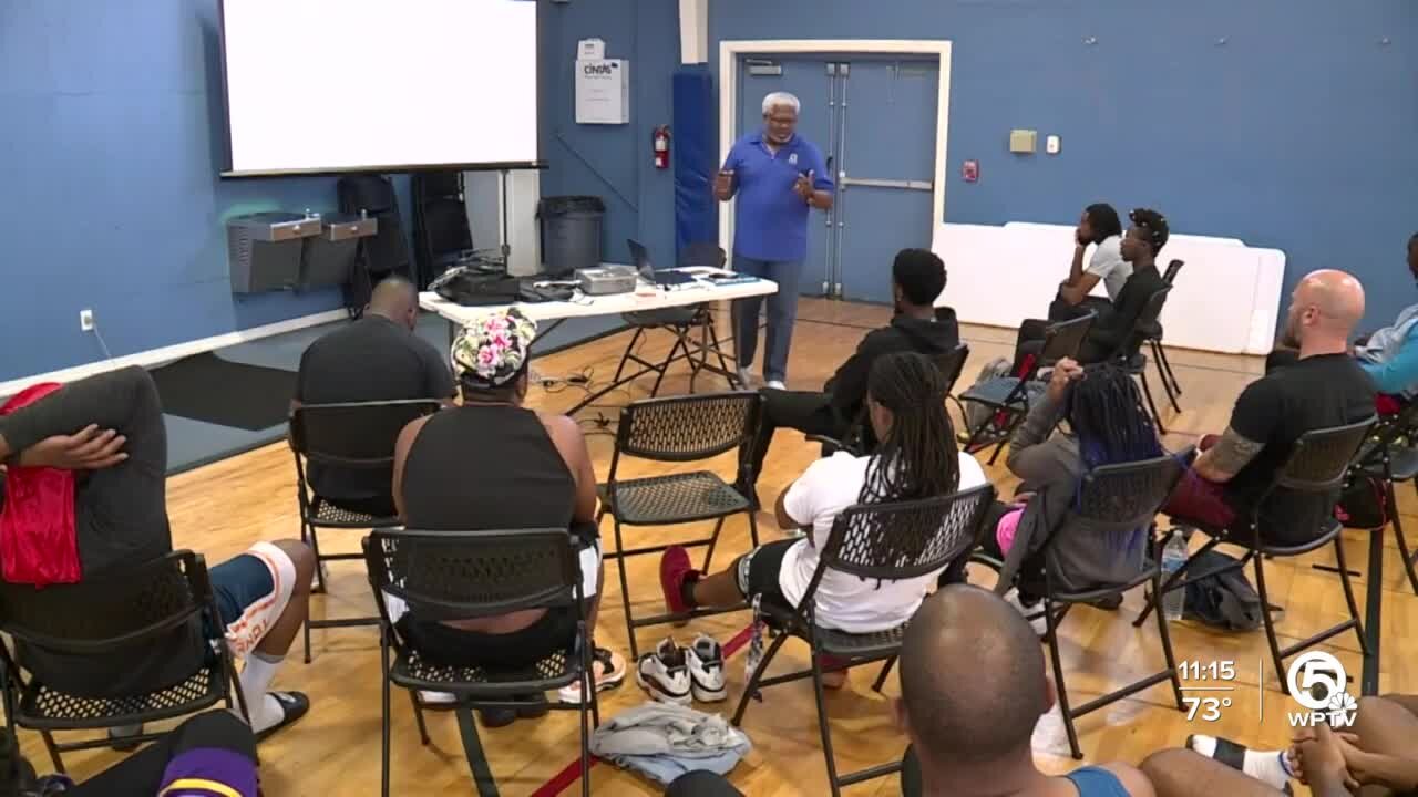 Children's Services Council teaches fathers parenting skills through basketball