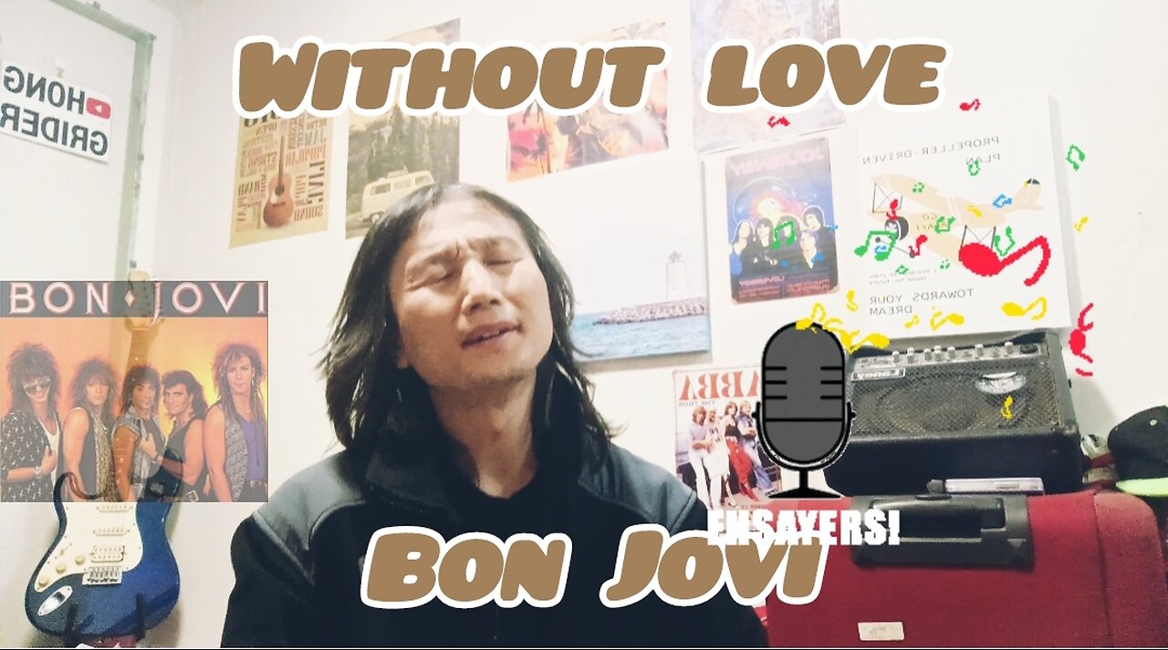 Sing) Without love /Bon jovi & accustic version/ Eternal soul (Cover) #Bonjovi #singer #sing #retro