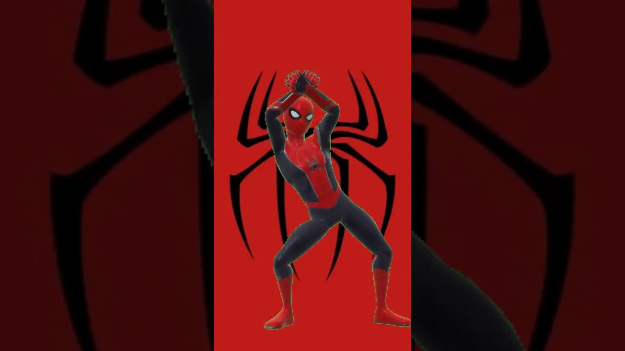 Vídeo de Animação - Homem Aranha Spider Man dançando #shorts