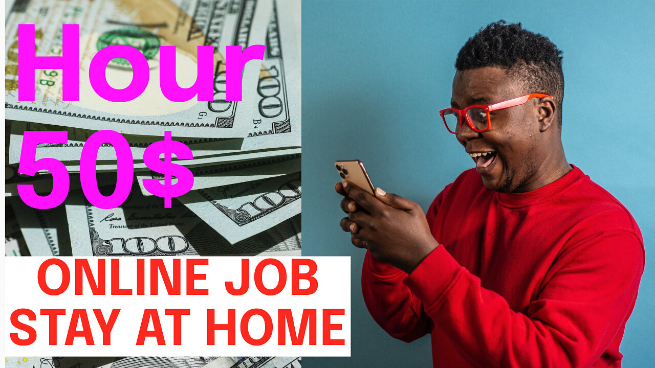 Best Online Job Hour 50$ At Home