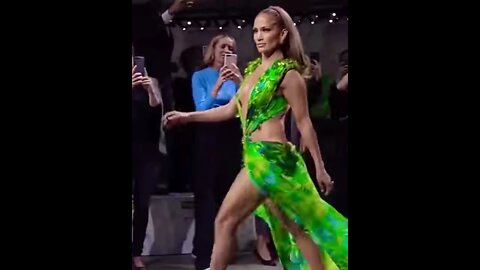 JLo broke the internet by walking the runway in Milan Fashion Week