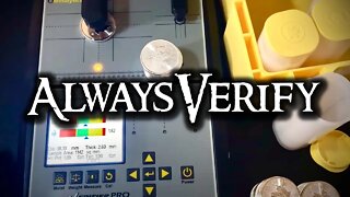 FAKE SILVER // This is How You Verify Silver Coins