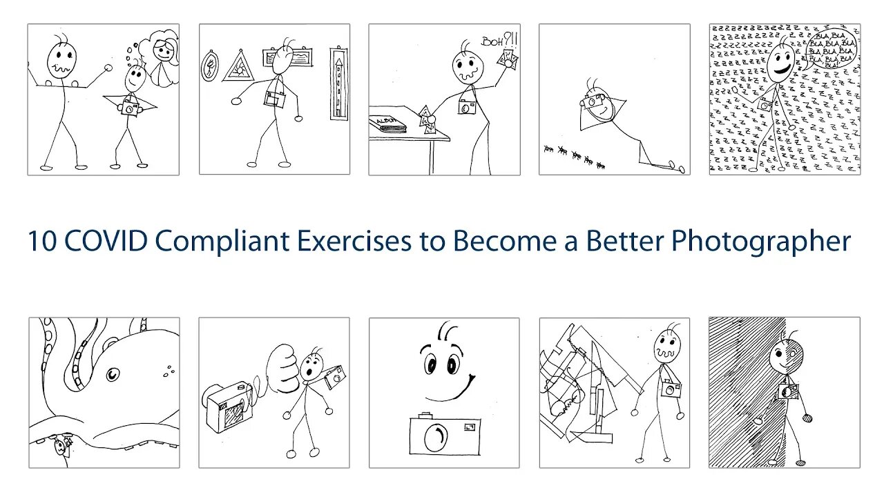 10 Covid Compliant Exercises to Become a Better Photographer - Intro
