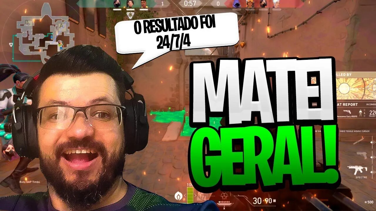 "VALORANT" Matei Geral - 27/7/4