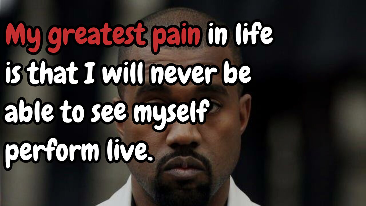 Get inspired from iconic quotes by kanye west