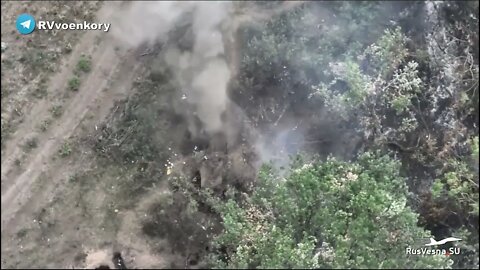 the brave threw the gift right into the trenches of Ukrainian militants