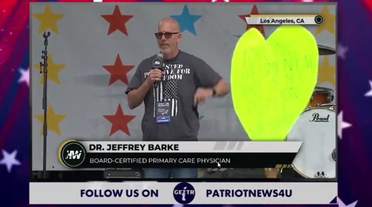 Dr. Jeffrey Barke - Defeat the Mandates (4/10/2022). Los Angeles.