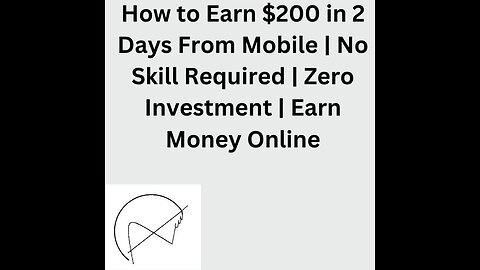 Earn $200 in 2 Days without investment