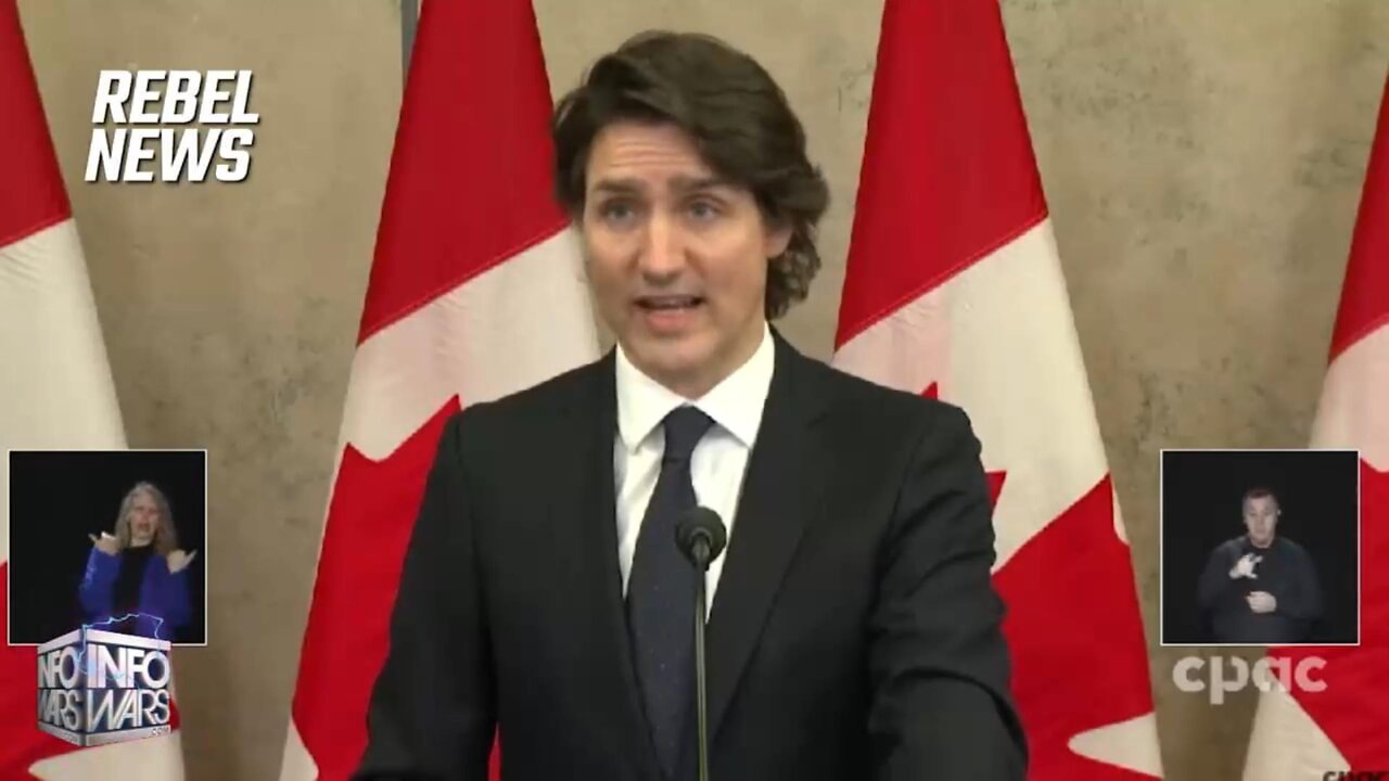 Justin Trudeau Threatens To Destroy Canadian Lives If They Protest