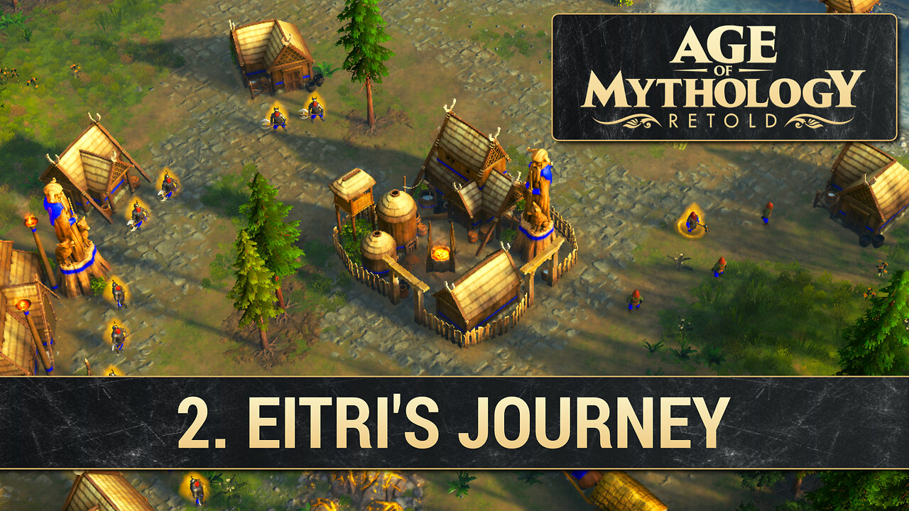 2. Eitri's Journey | The Golden Gift (Hard) | Age of Mythology Retold