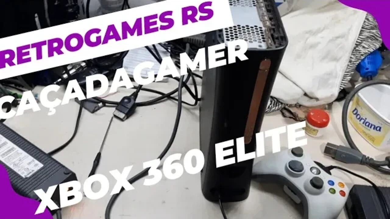 #CAÇADAGAMER XBOX 360 ELITE!!!