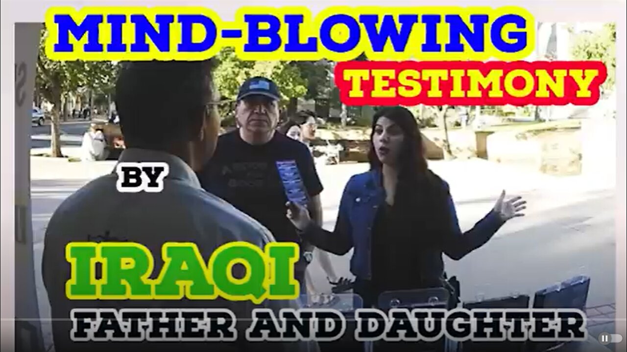 Mind-Blowing Testimony by Iraqi Father and Daughter / BALBOA PARK