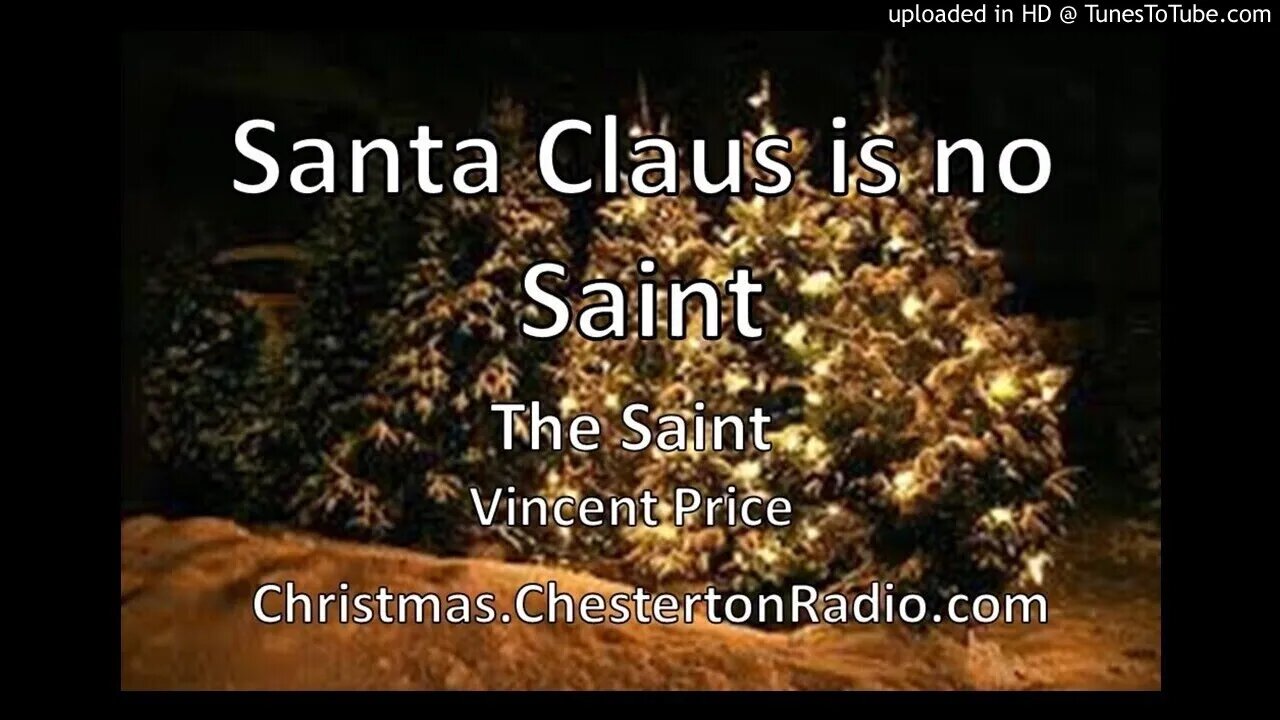 Santa Claus Is No Saint - The Saint - Vincent Price