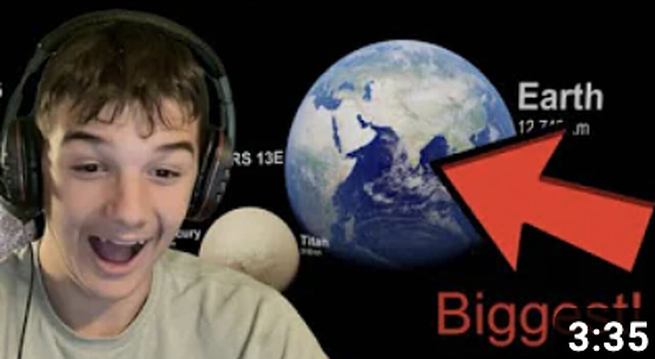 MrMC Reacts To The Universes BIGGEST THINGS!